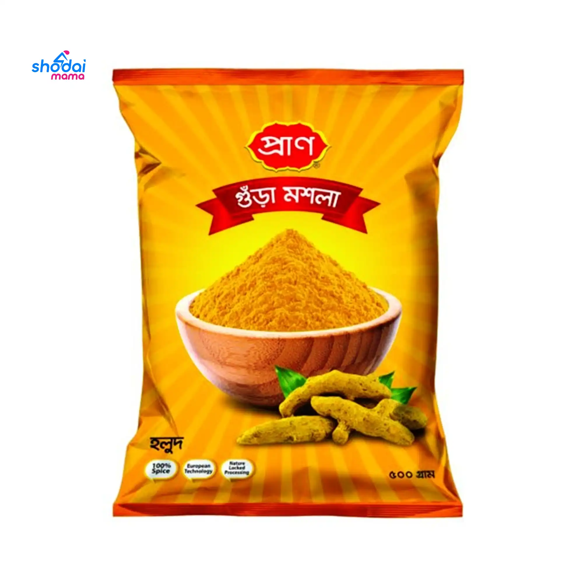 Pran Turmeric Powder 500gm